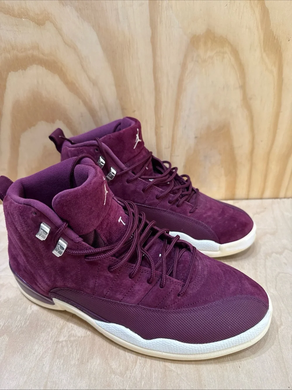 Jordan Air Jordan 12 Retro Bordeaux 2017 High Top Sneakers Men 130690-617 Sz 11